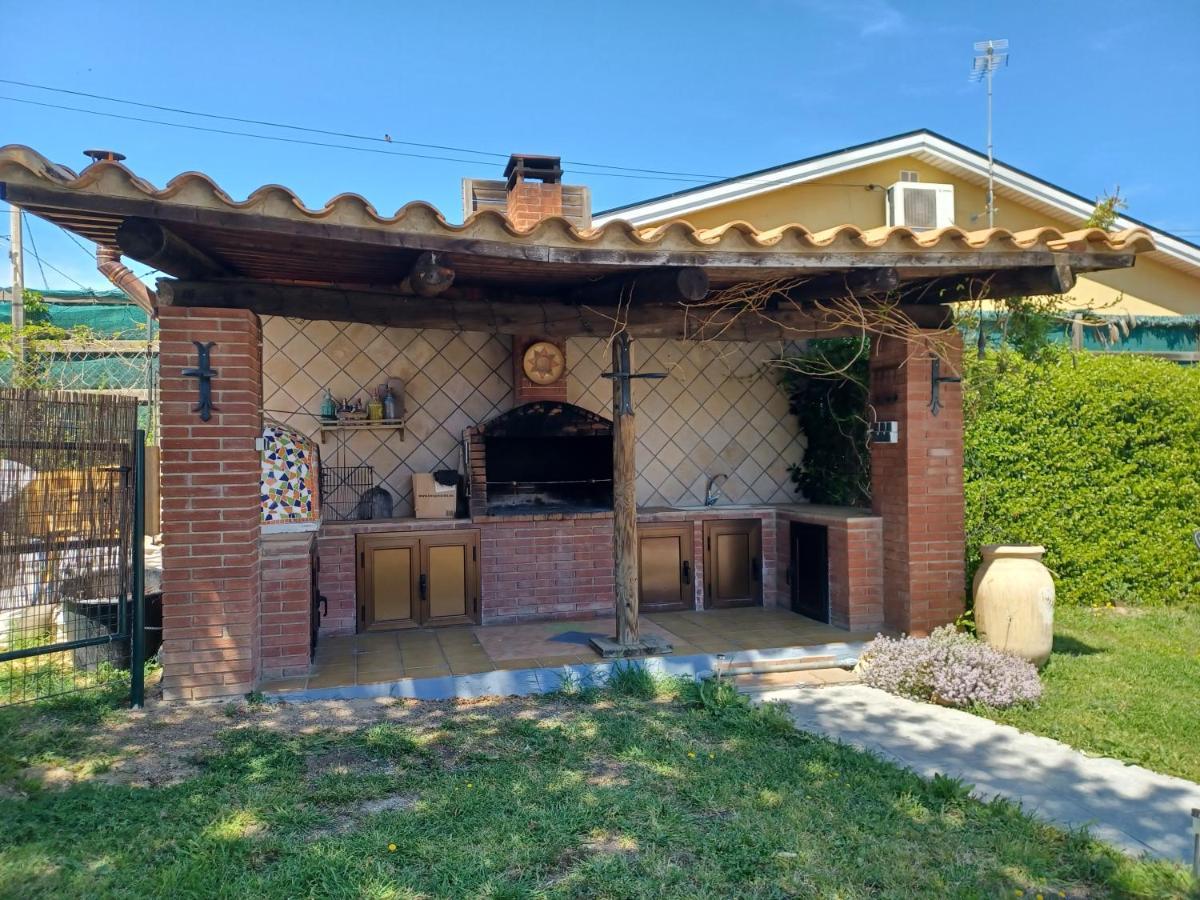 Piscina De Sal Barbacoa Wifi, Parking Gratis, 3 Min Pga Casa El Roble Villa Girona Exterior foto